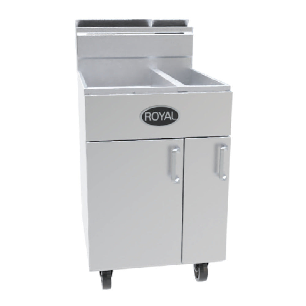 Royal Range Of California RFT-2550_NAT Fryer Gas Split