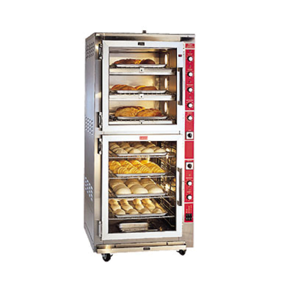 Piper Products OP-3 - Super Systems Oven/Proofer Combination, Electric, (3) Full-size Pan Oven Over 9 Full-size Pan Proofer With Heat & Humidity Controls