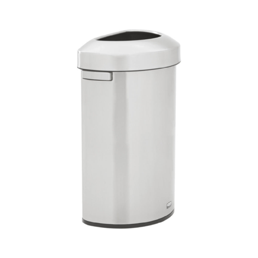 Rubbermaid 2147582 - Rubbermaid® Refine® Waste Container, 1/2 Round, 21 Gal