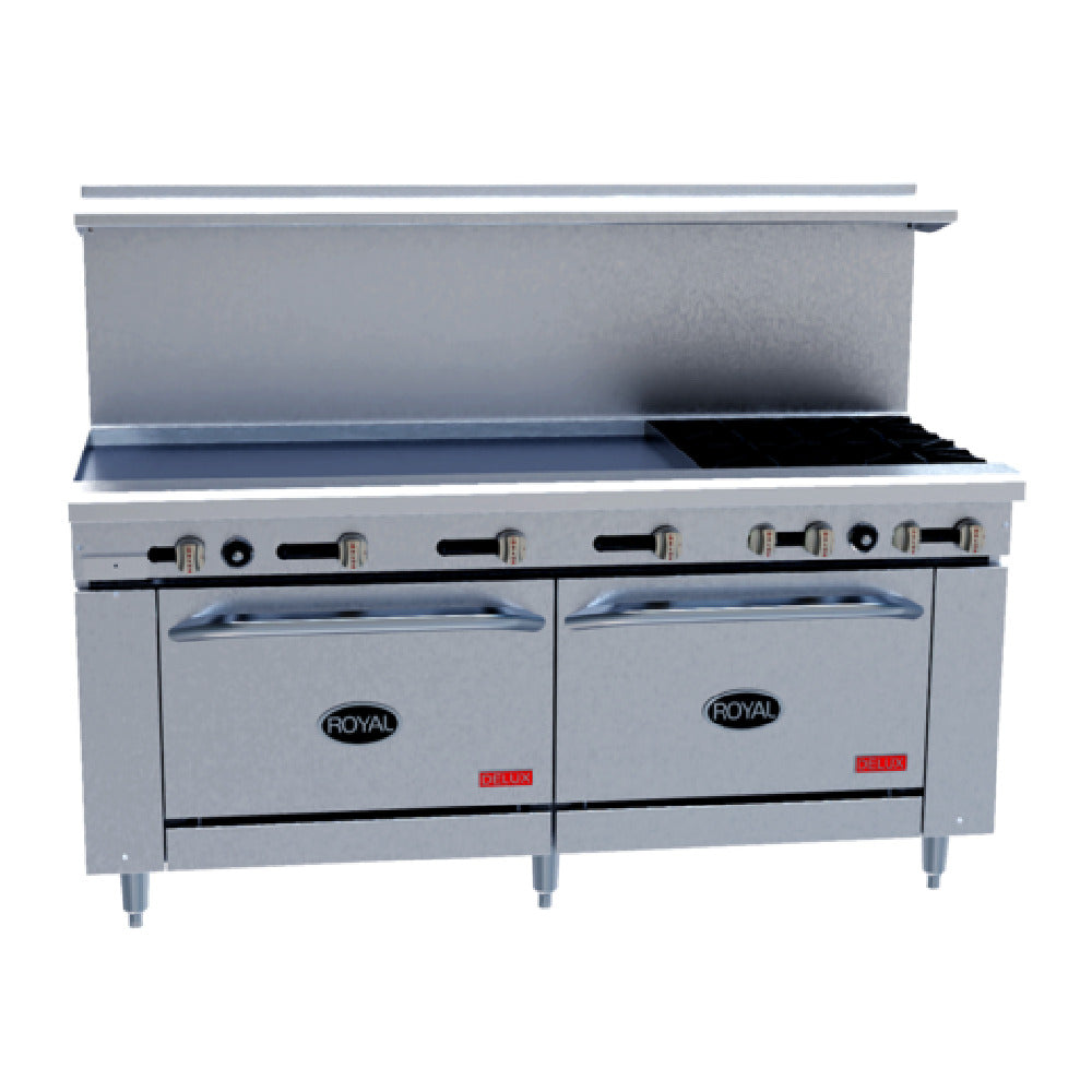 Royal Range Of California RDR-10G12-C_NAT Delux Series Restaurant Range Gas