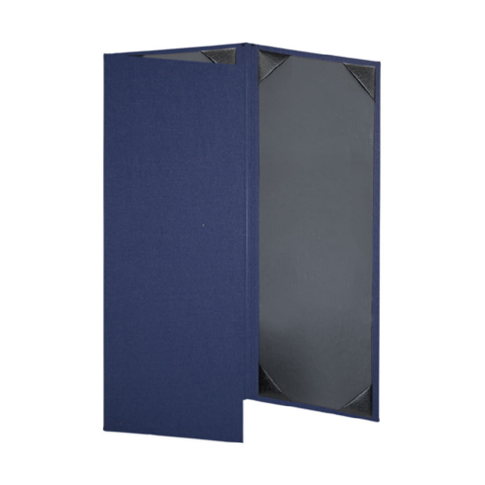 Risch LINEN-3V 4.25X11 Linen Hardback Menu Cover (specify Color) 4 1/4" X 11"