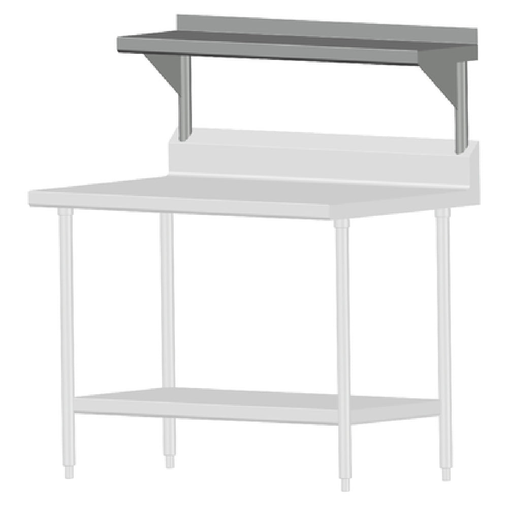 SPG COS-18-14 - Universal Stainless Cantilever Shelf, 16/300 Series Stainless Steel