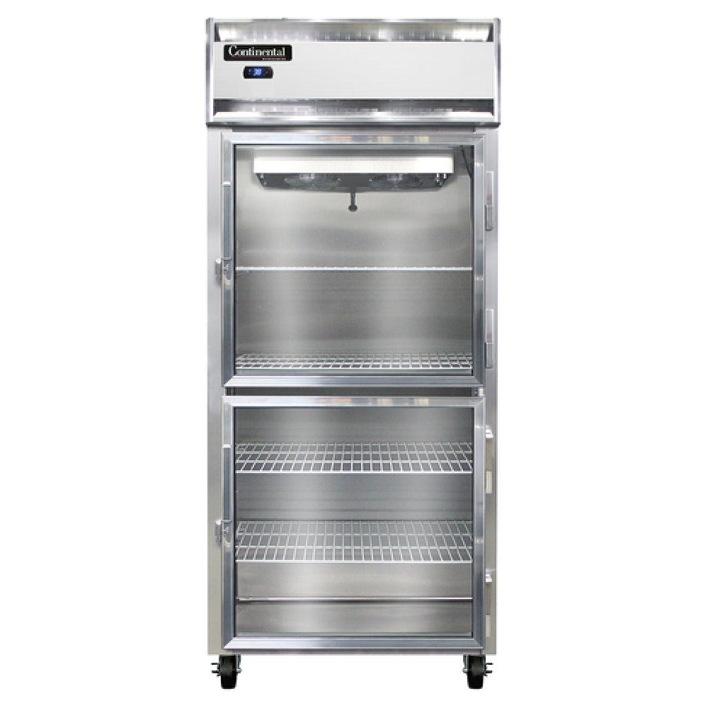 Continental Refrigerator 1RXSNSSGDHD Extra-Wide Refrigerator Reach-in Display