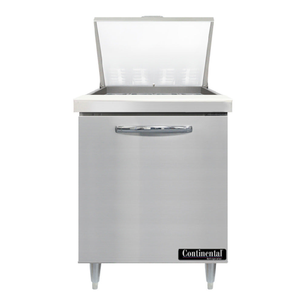 Continental Refrigerator D27N12M Designer Line Mighty Top Sandwich Unit 27"W One-section