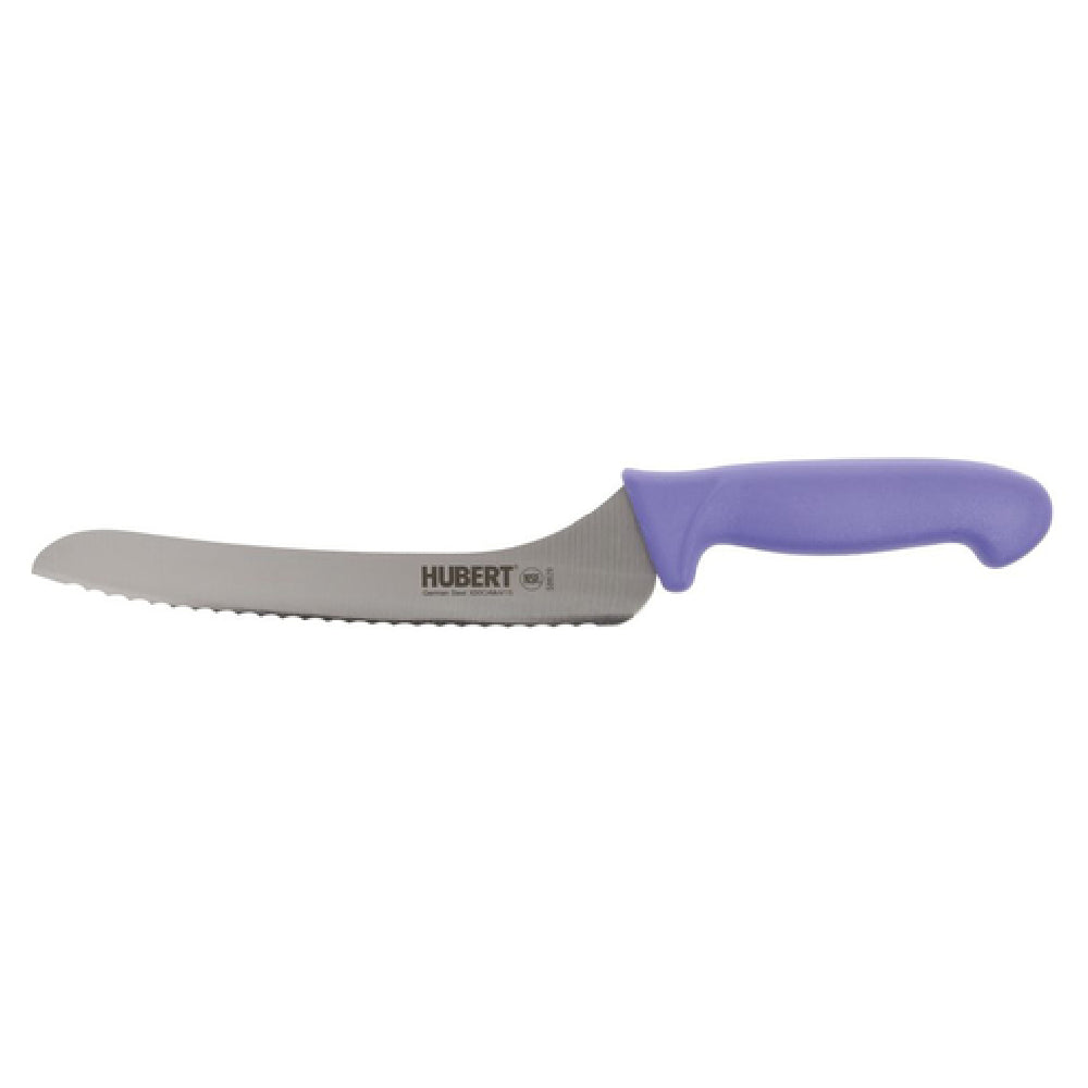 Hubert 58629 - Allergen Awareness Bread Knife, 9" Blade, Offset