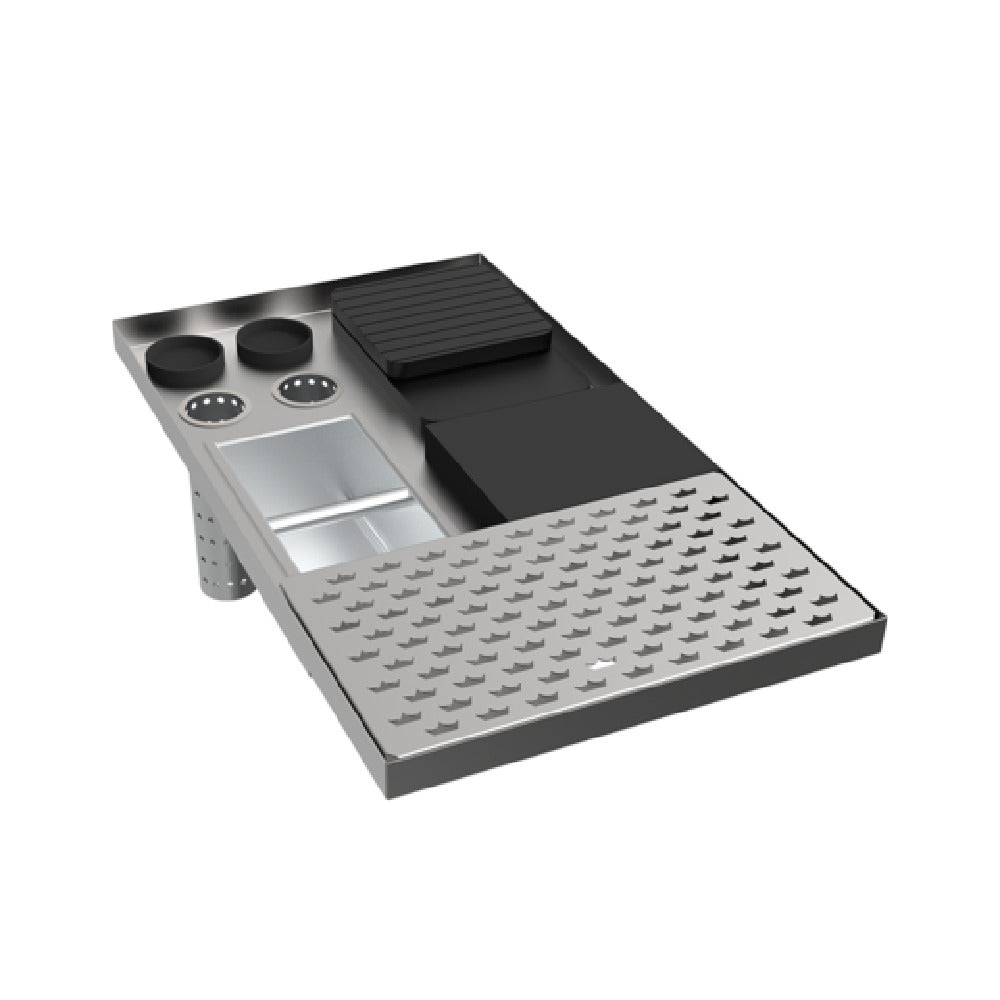 Krowne MW-CF12 MoveWell Coffee Modular Insert 12"W X 21"D Stainless Steel