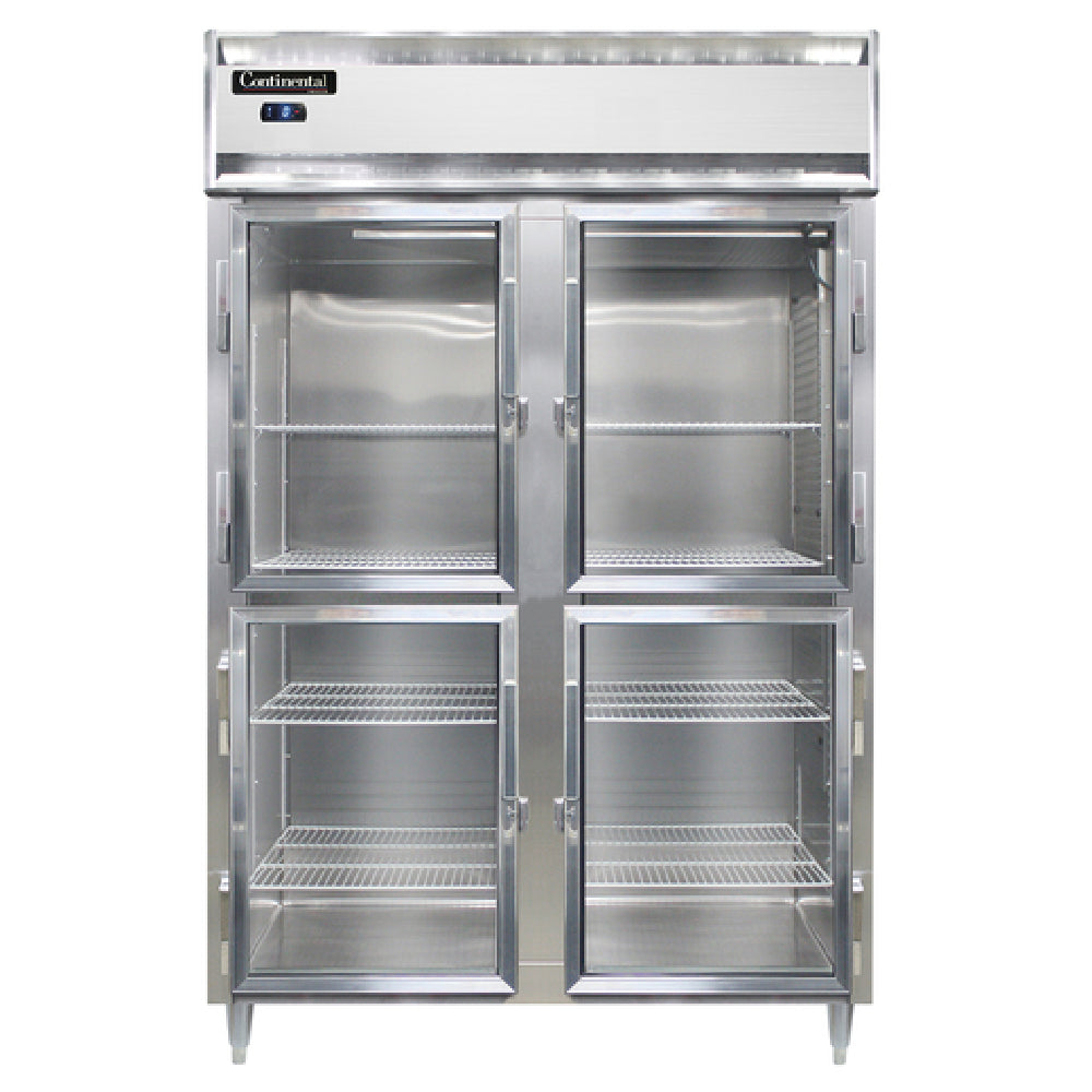 Continental Refrigerator D2FSNSAGDHD Designer Line Freezer Reach-in Two-section