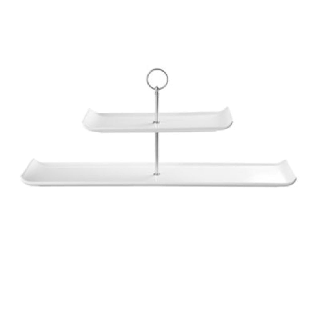 Churchill China APRBAPT21 Plate Tower 8-1/2"H 2-tier