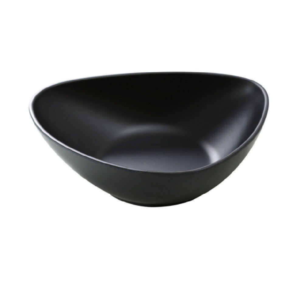 Yanco MO-211BK Moderne Pasta Plate 60 Oz. 11"L X 9"W X 3"H