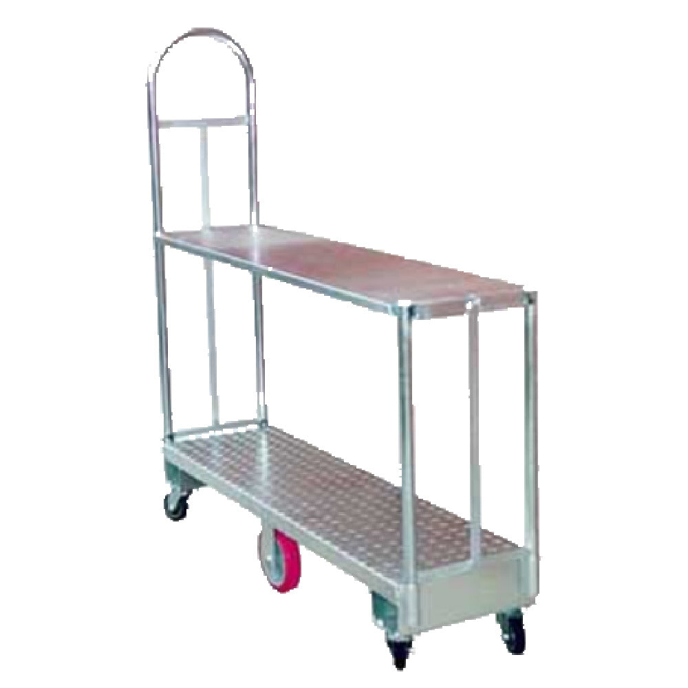 SPG 4G0313 - Kelmax "U" Boat Cart, 16" X 60" Diamond Deck, Single Platform With Braced Uprights