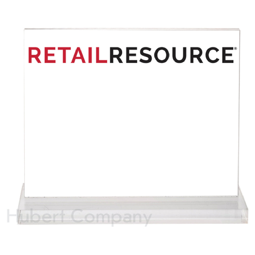 Hubert 61576 - Premium Sign Holder, 7" X 5-1/2"H, Acrylic