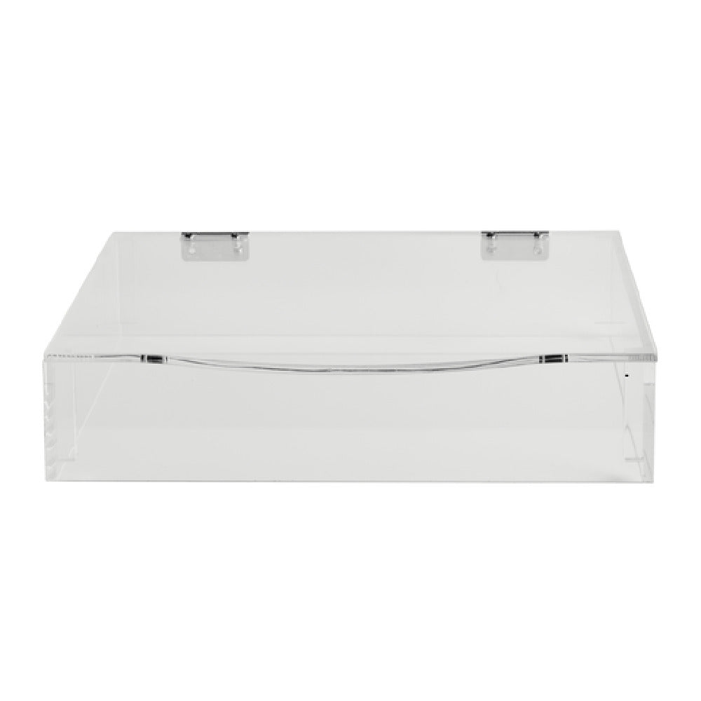 Steelite DWFB14CVRH Fusion Buffet Hinged Lid 14.0"L Acrylic