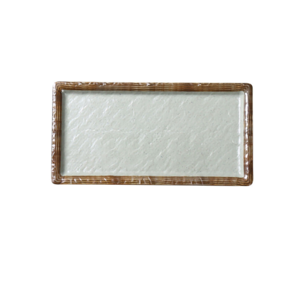 Yanco YO-3011 Yoto Sushi Plate 11"L X 5-1/2"W X 3/4"H Rectangular