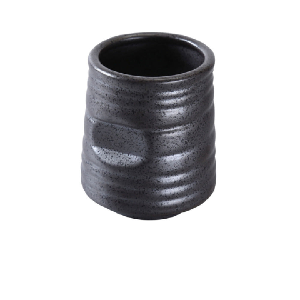 Yanco DB-9303 Diamond Black Tea Cup 10 Oz. 3-1/8" Dia. X 3-3/4"H