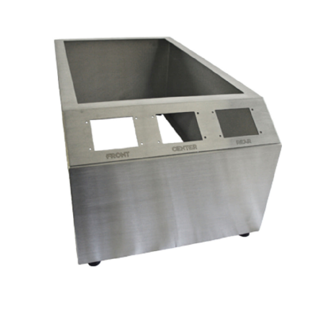 Cooktek 302050 (IHWCS3) SinAqua™ IHW Countertop Housing Compatible With All CookTek SinAqua™ IHW Drop-in Models With (3) Control Panels