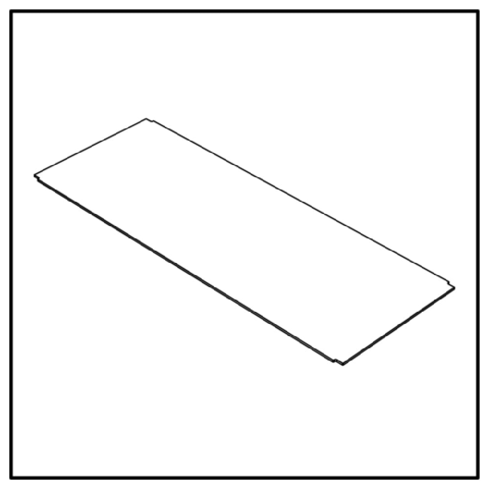 Bauscher Hepp VE-80068 - Venta® 1 X Shelf LOW STAGE_80_L (metal Parts In 100), Compact Laminate