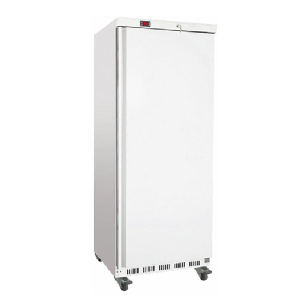 Hubert 69K-060 - Kratos® Value Series White Reach-In Refrigerator, One Door, 23 Cu. Ft