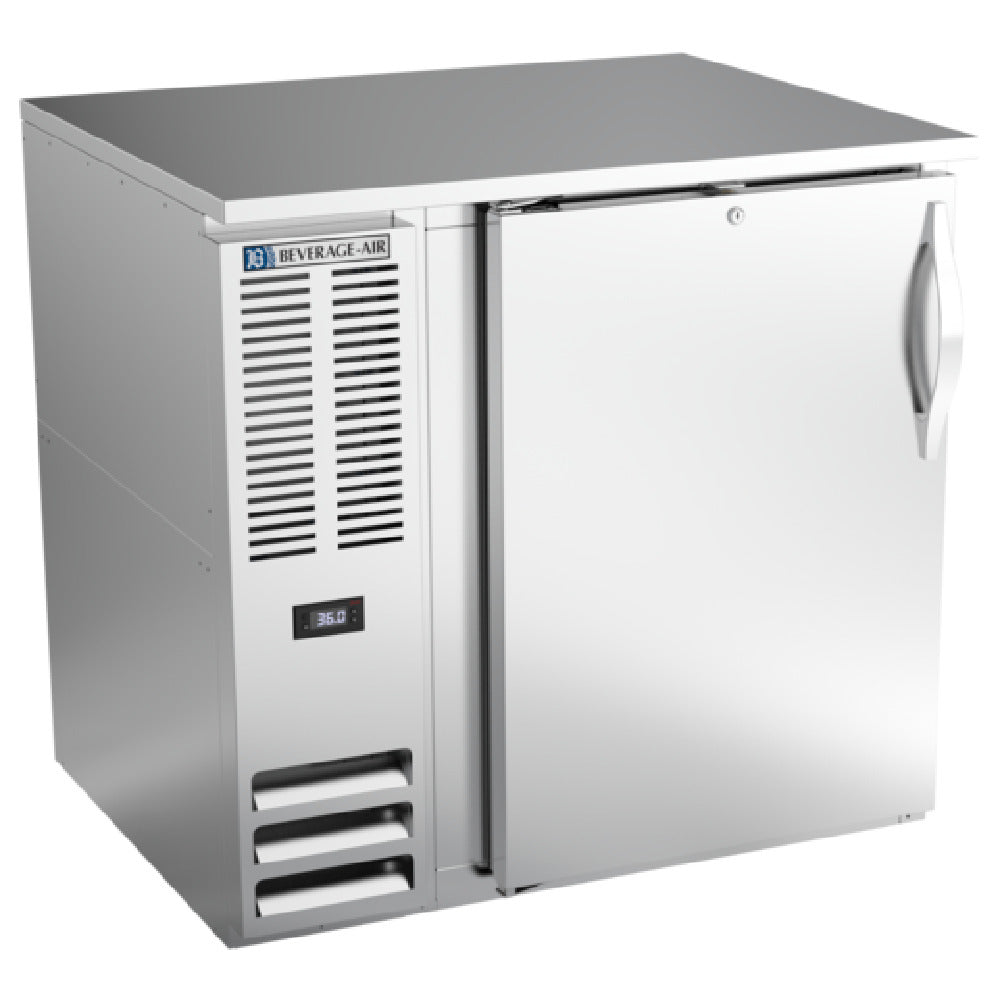 Beverage Air BB36HC-F-S - Refrigerated Food Rated Back Bar Storage Cabinet, One-section