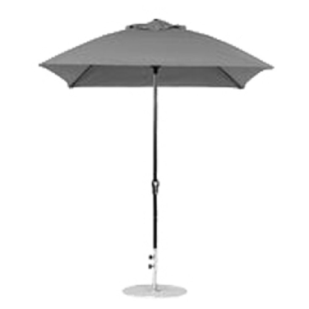Plantation Prestige Commercial Furniture 9965CL-01 GRC Montego Market Umbrella 6-1/2 Ft. Square Top