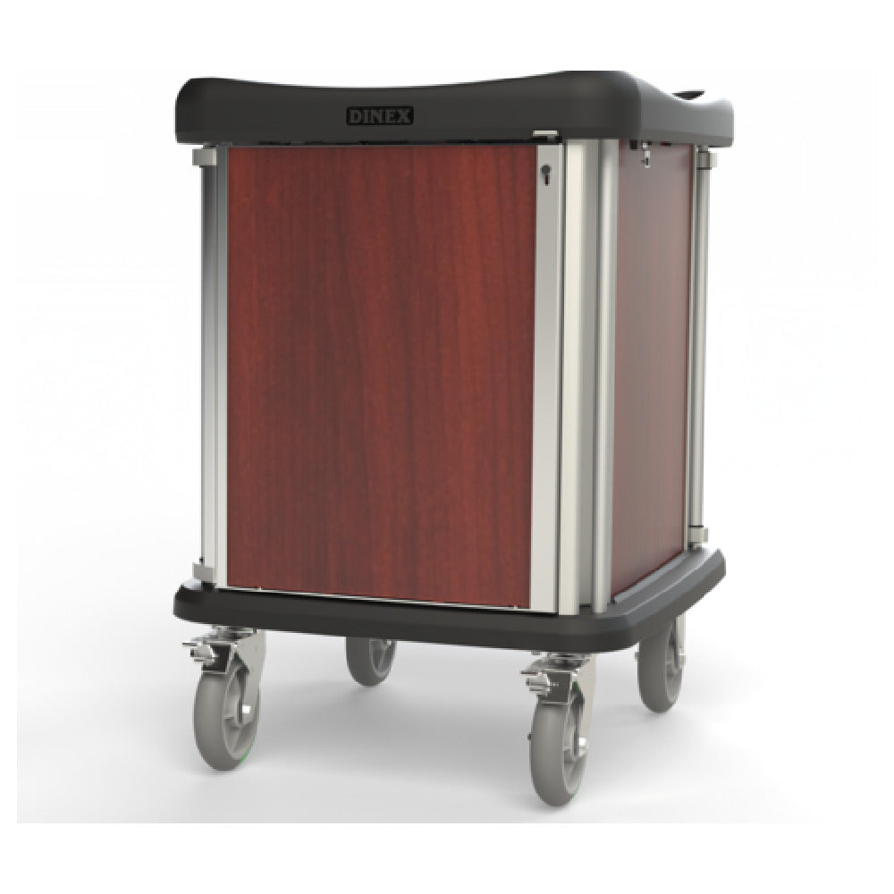 Dinex DXPPH10CH PHANTOM® Meal Delivery Cart 10 Tray Self-latching Door