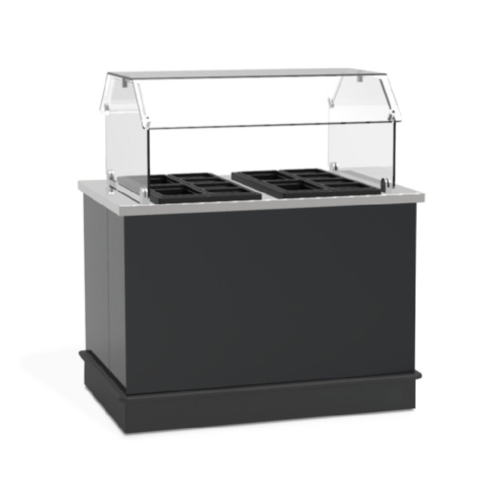 Iowa Rotocast Plastics Inc. 7515102 Condiment Cart Self-serve 48"W