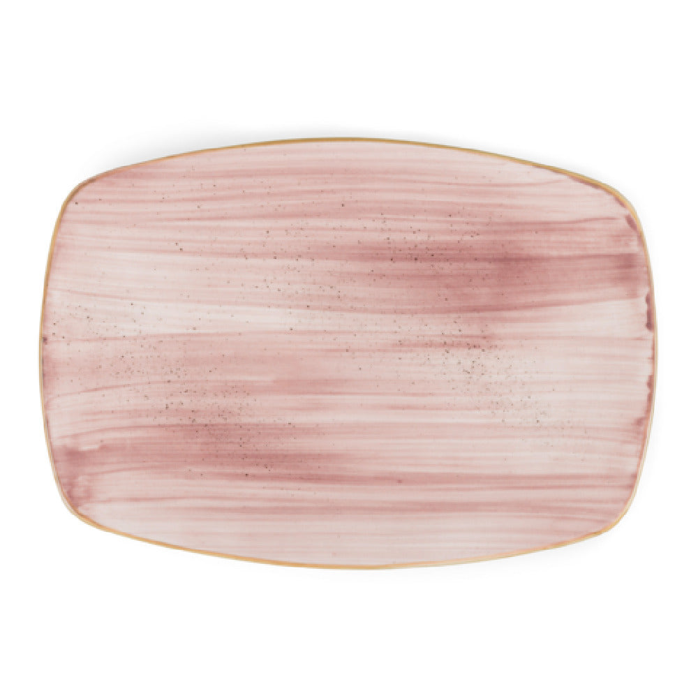 Bon Chef 2060081P-R Tavola Platter 12" Dia. X .875"H Alumina Vitrified