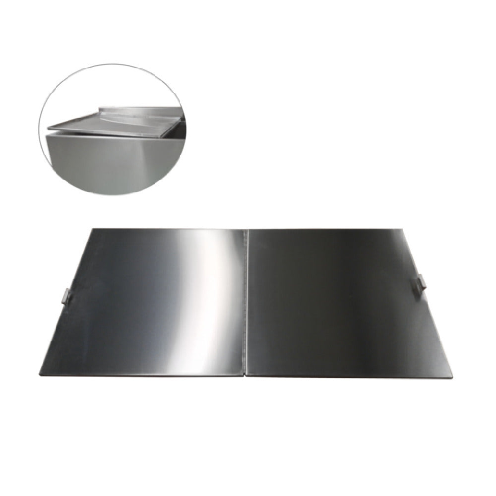 NBR Equipment IBB-L48 Beer Bin Cover With Padlocks And Keys 18GA/304 Stainless Steel