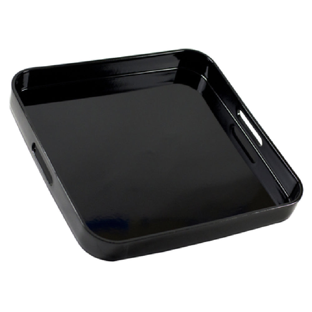 10 Strawberry St BLK-SQ - Serving Tray, 13-1/2", Square