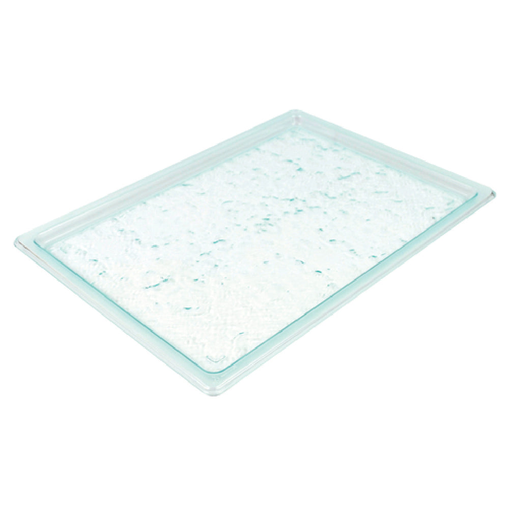 Bauscher Hepp GL3827 - Glazz Collection Canapé Tray, 15"L X 10-3/4"W X 1/2"H, Rectangular