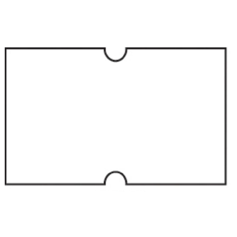 Hubert 25244 - Label, Plain, For 1-line Pricing Gun