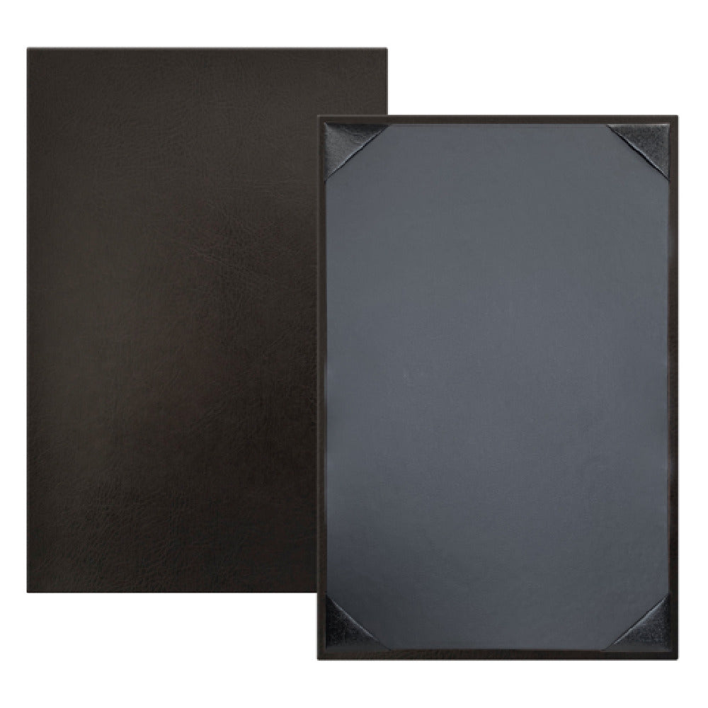 Risch TAM-1V 11X17 Tamarac Padded Light-grain Faux-leather Menu Cover (specify Color)