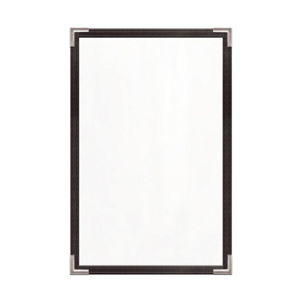 Risch TES 5.5X8.5-NYLON Deluxe Sewn Nylon Menu Cover (specify Color) 5-1/2" X 8-1/2"