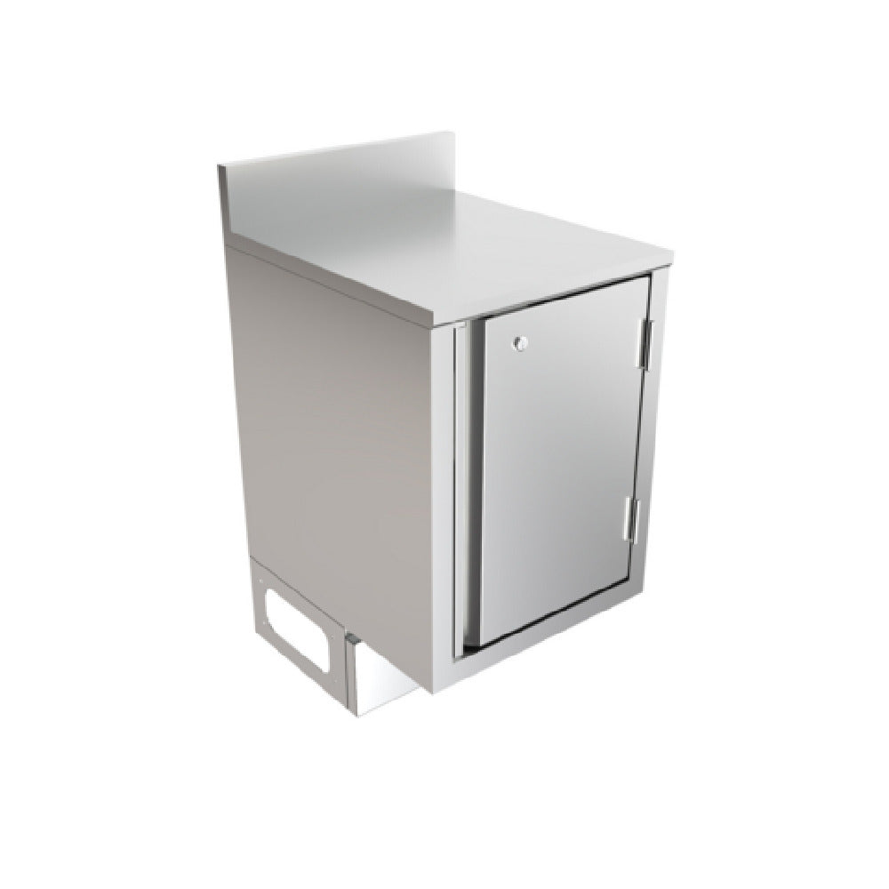 BK Resources UBC-B-21-F18HL Call Series Underbar Cabinet Flat Top Pedestal Base