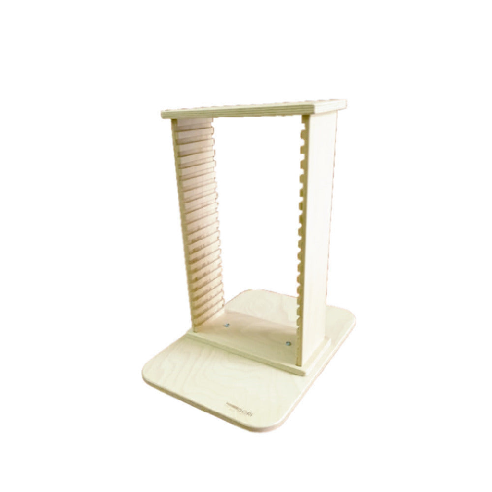 Omcan 81229 (81229) 20-Slot Rack 10.8” X 15.6” X 16.9”H For Pinsa Romana Serving Board #81228