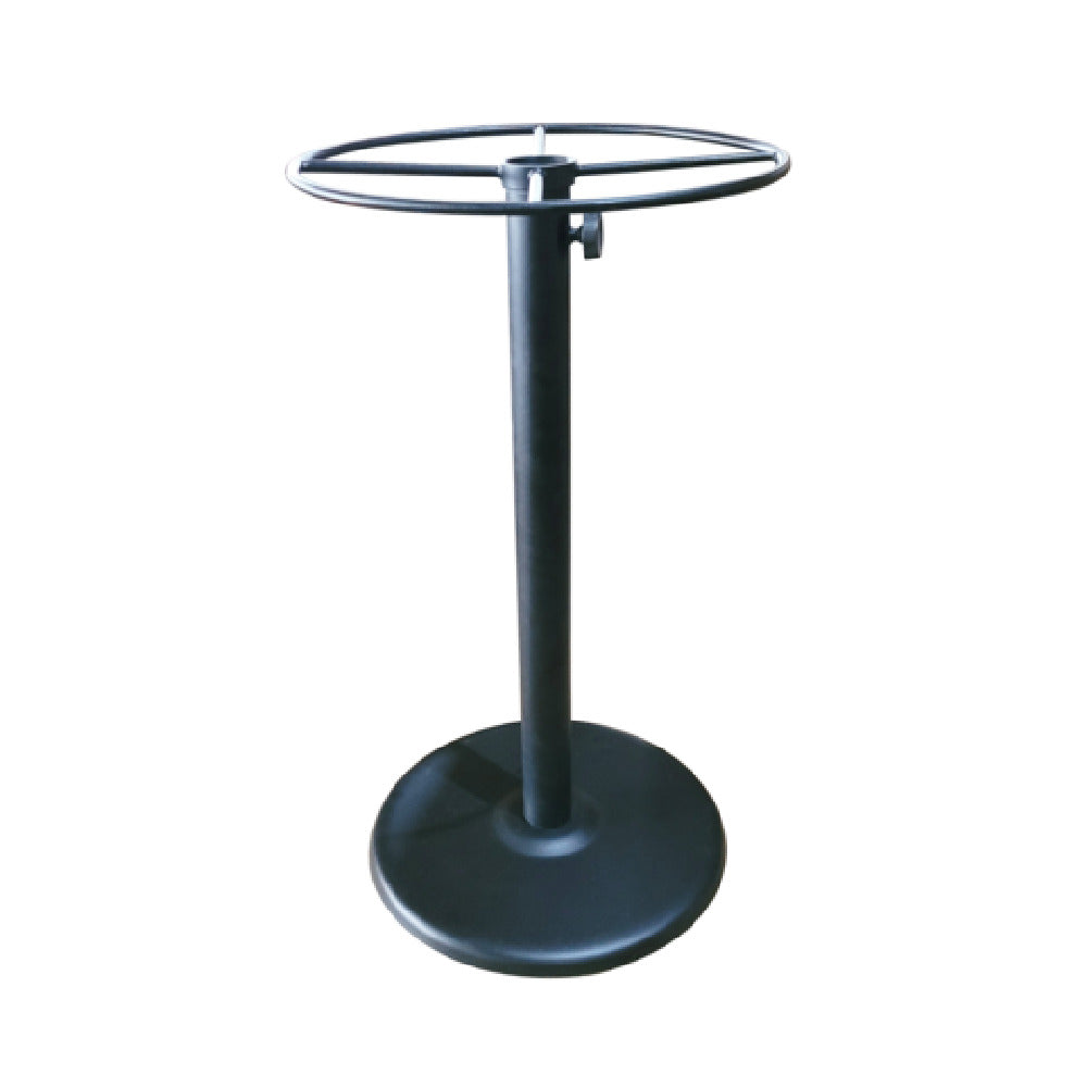 Plantation Prestige Commercial Furniture 2325700-01 Spun Cafe Bar Table Base Bar Height 22" Dia. Spread