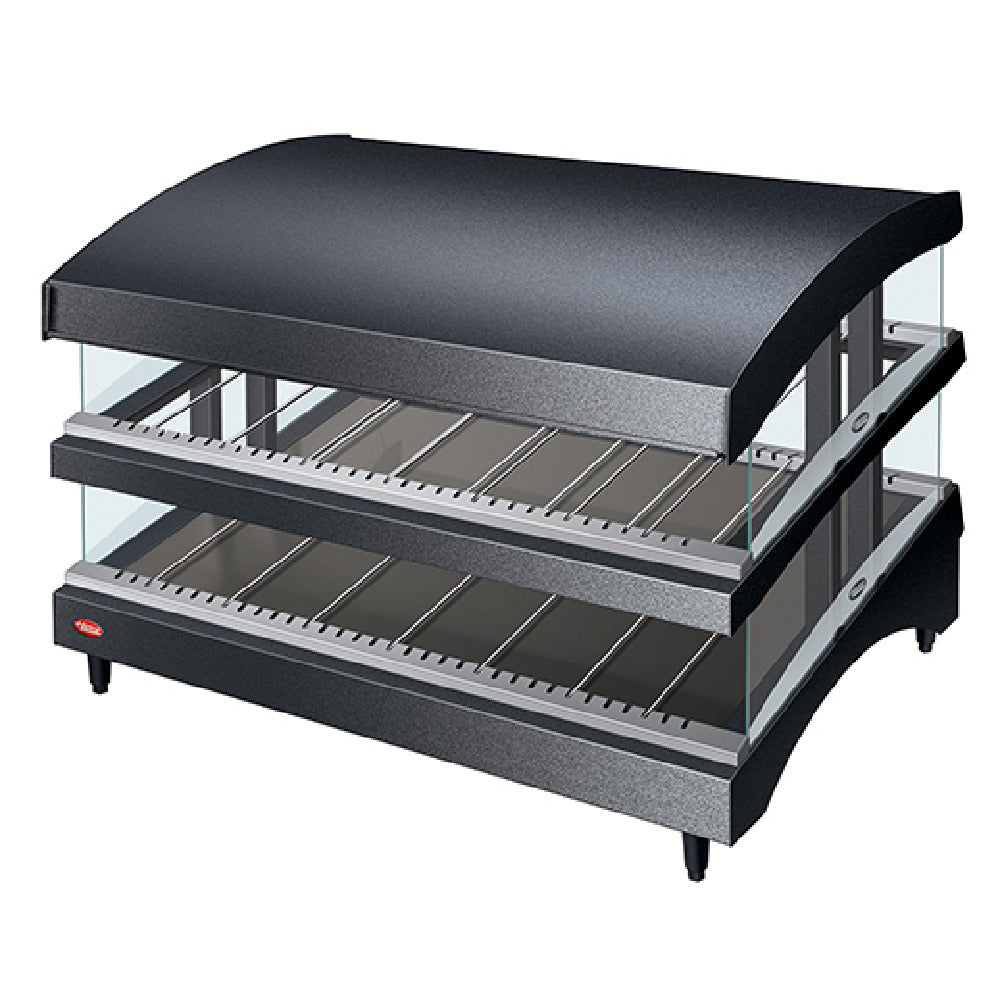 Hatco GR3SDS-27DCT Glo-Ray® Designer Slant Display Warmer With Curved Canopy Top