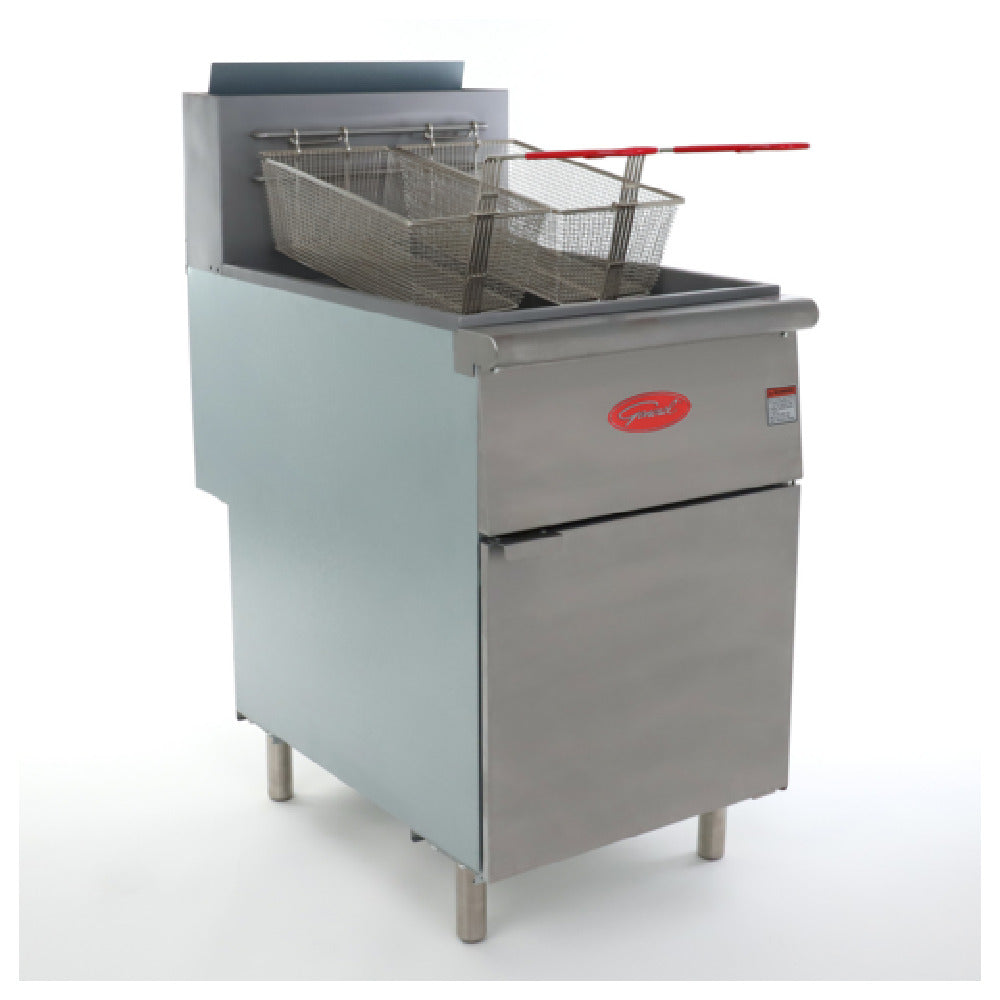 General GFF5-70N General Fryer LP Floor Model