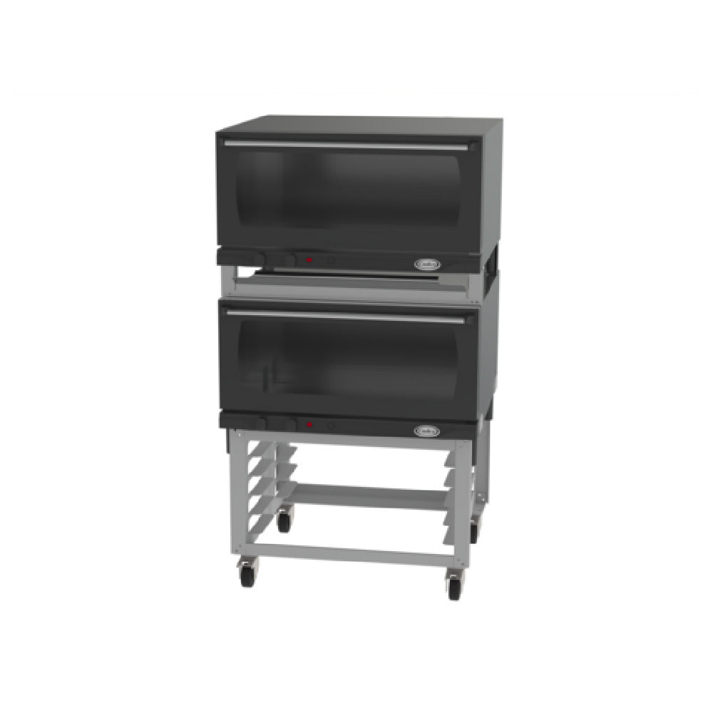 Cadco XAFS-183-2 Heavy Duty Convection Oven 31 1/2"W X 19 7/8"D X 32"H (2) Full Size