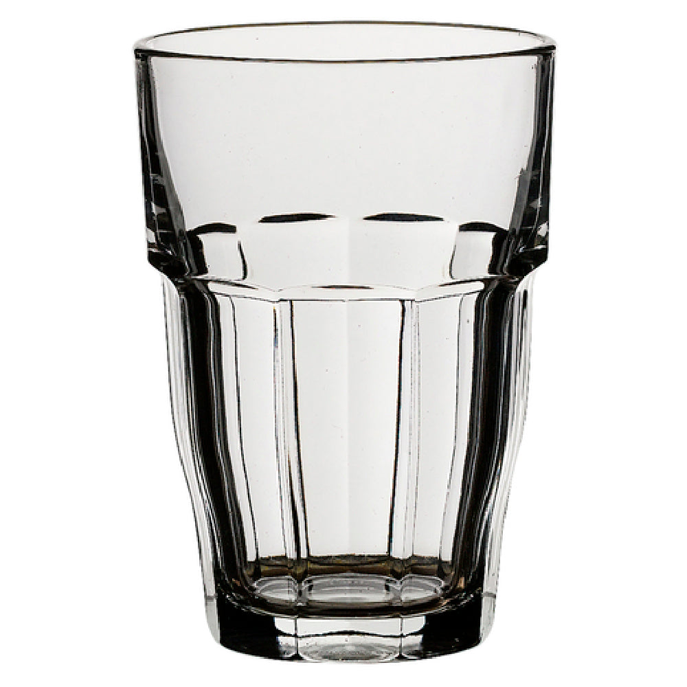 Steelite 4939Q330 Bar Cooler 16-1/4 Oz. (H 5-1/8" M 3-1/2" T 3-1/2" B 2-1/2") Tempered & Stackable Glass