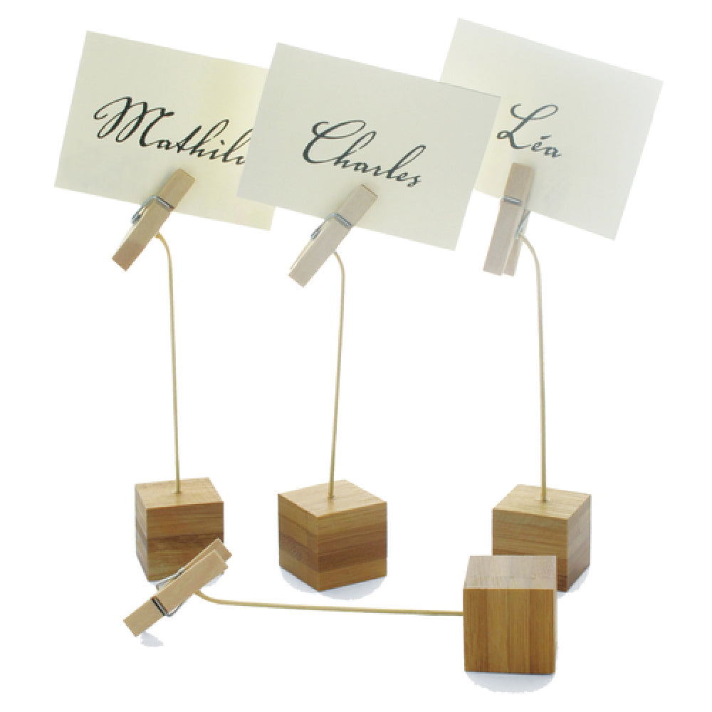 PacknWood 209BBNAK - Cocktails & Events Nak Sign Clip, 0.9" X 0.9" X 5.1"H, Freezer Safe