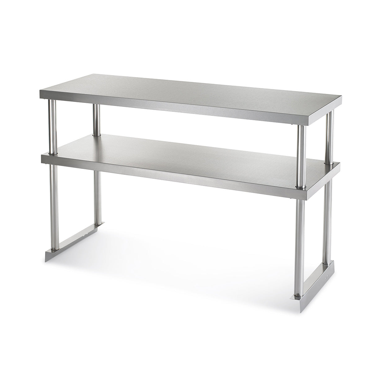 Arctic Air 64915K Double Overshelf 94”W X 18”D X 30”H Reinforced Full Length Hat Channels On Bottom Of Shelf