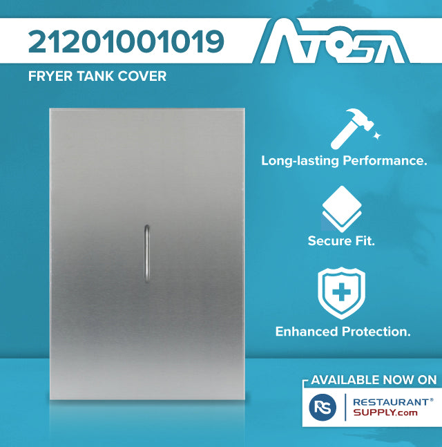 Atosa 21201001019 Fryer Tank Cover For ATFS-40 & ATFS-50