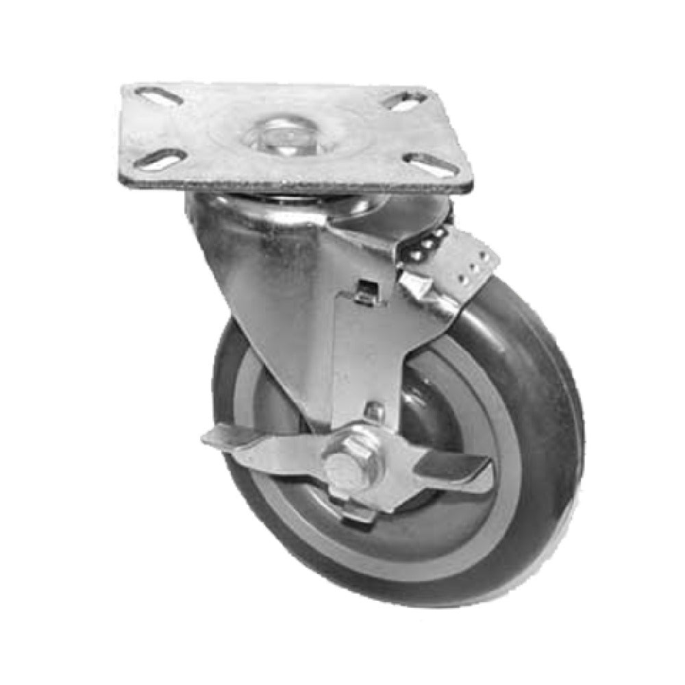 GSW USA KP5112 Caster 4" Dia. 3-1/8" X 4-1/8" Swivel Plate