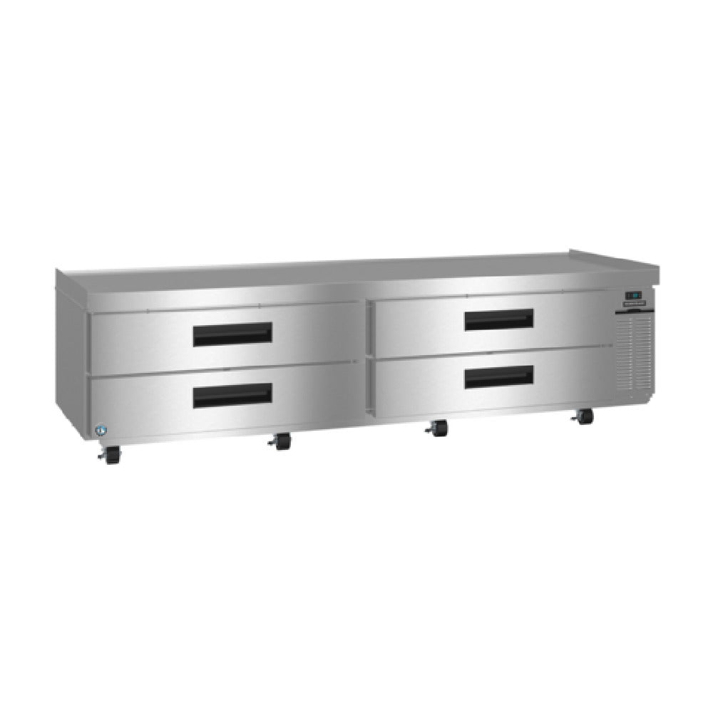 Hoshizaki CR98B - Steelheart® Series Refrigerated Equipment Stand, Two-section, 98"W X 33-1/4"D X 27"H