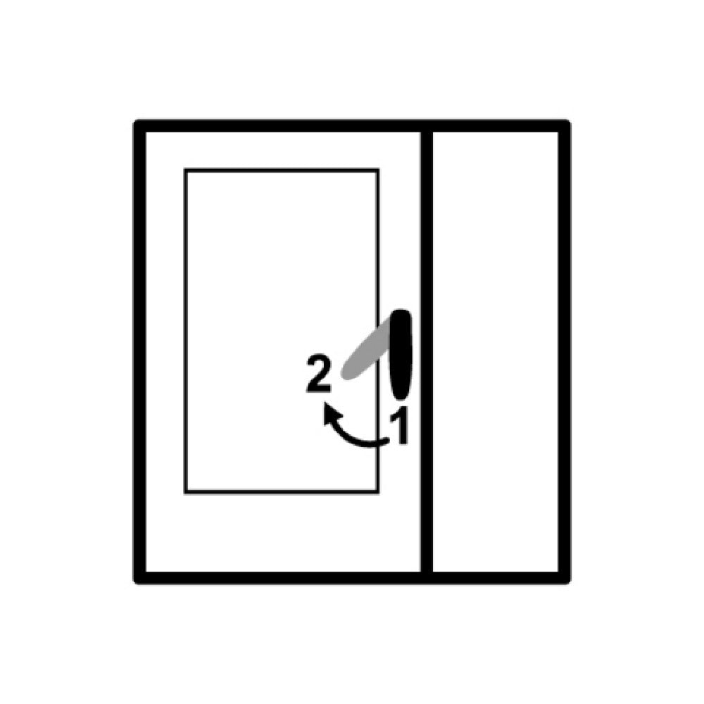 Lainox APDS2 Double Release Door Opening