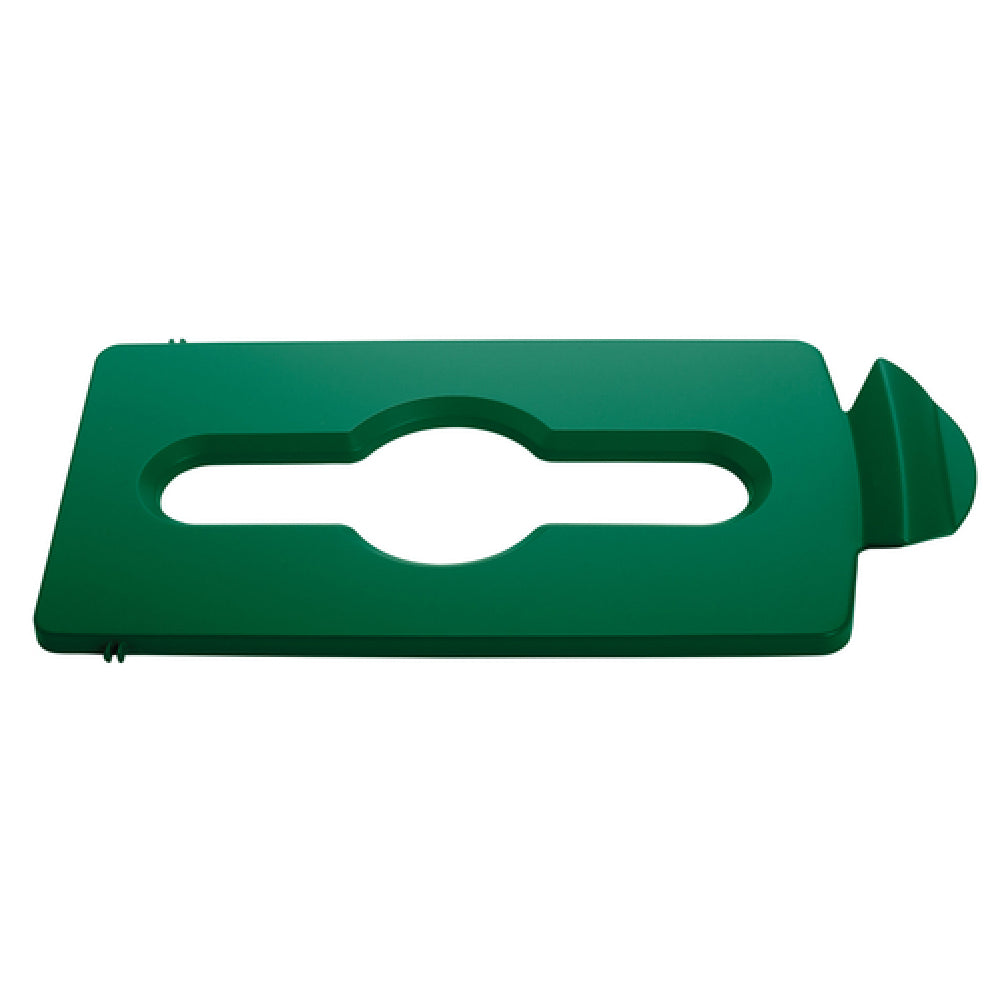Rubbermaid 2007887 - Slim Jim® Mixed Recycling Station Lid Insert, 16-1/2"L X 8"W X 1/2"H