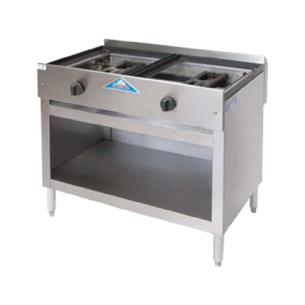 Comstock-Castle T-2 Taco Range Gas 37" Wide X 25" Deep X 32" High