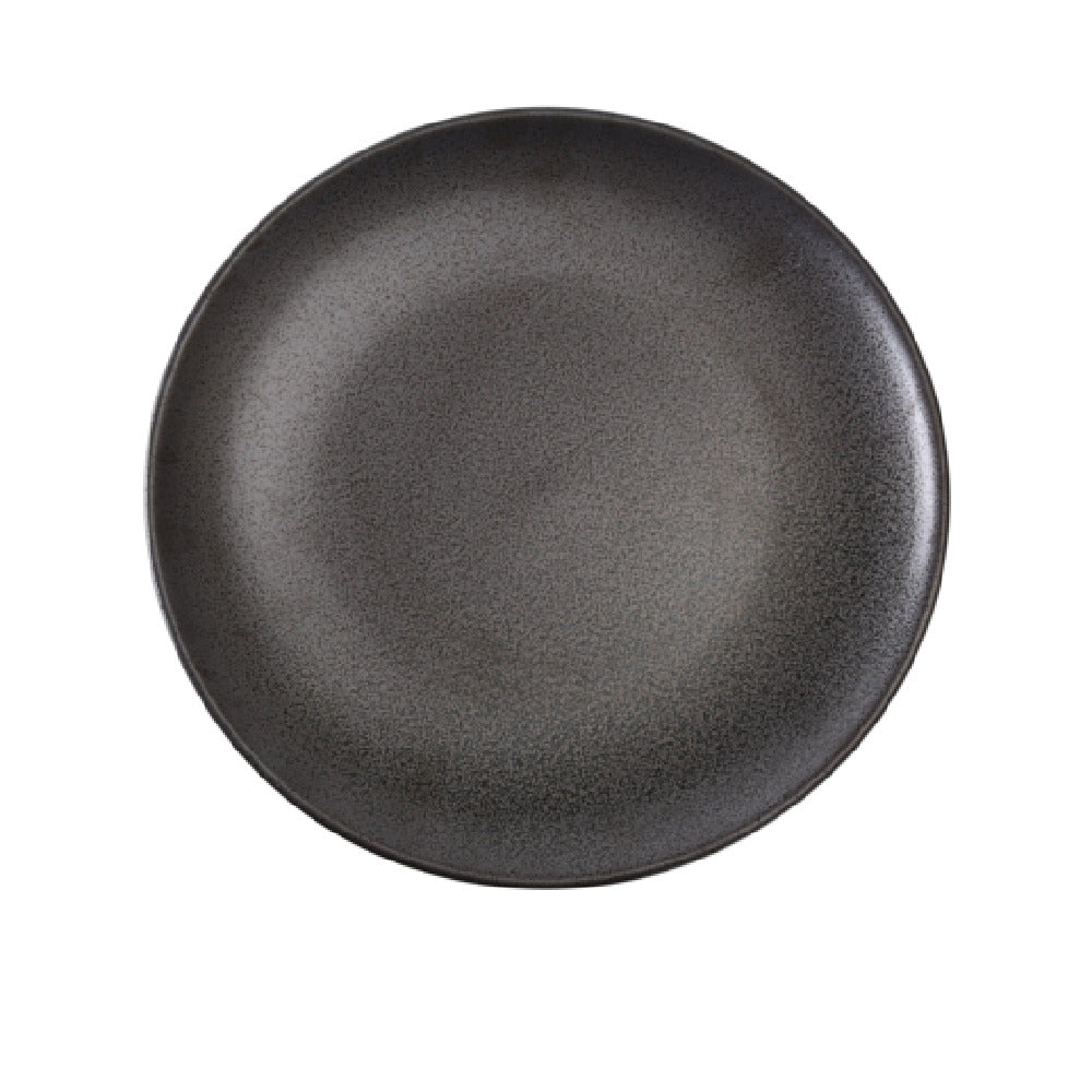 Yanco DB-109 Diamond Black Plate 9" Dia. X 7/8"H Round