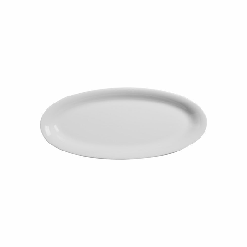 Steelite DCI890UW Torpedo Plate 22"L X 9-3/4"W X 2"H Oval