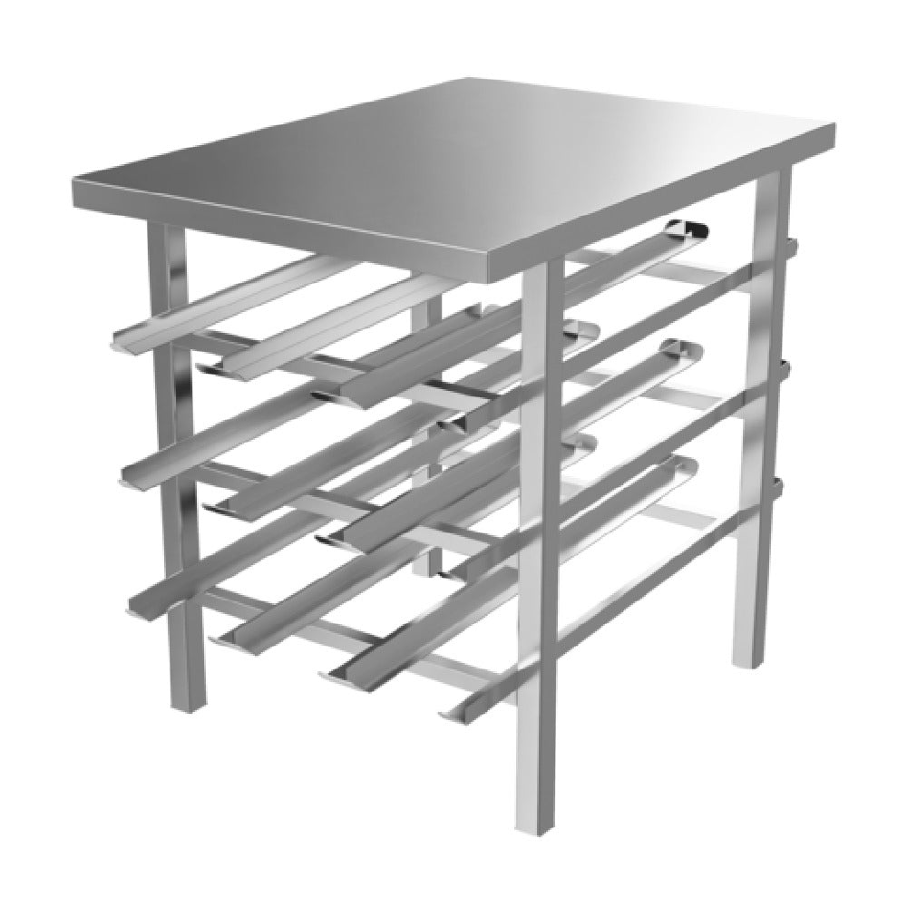Winholt CR-54 - Can Rack, Half Height, 25.25"W X 35"L X 32.5"H